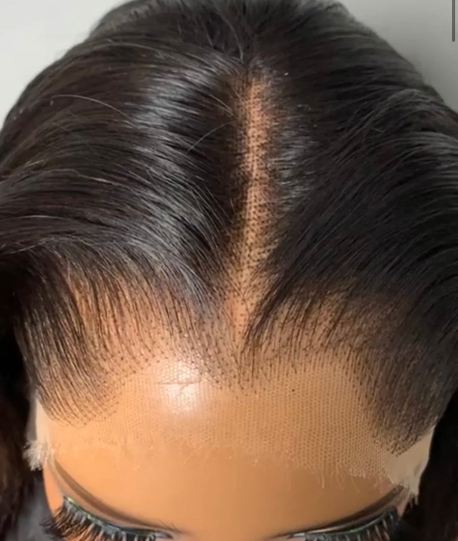 Silky straight full frontal lagos hairline