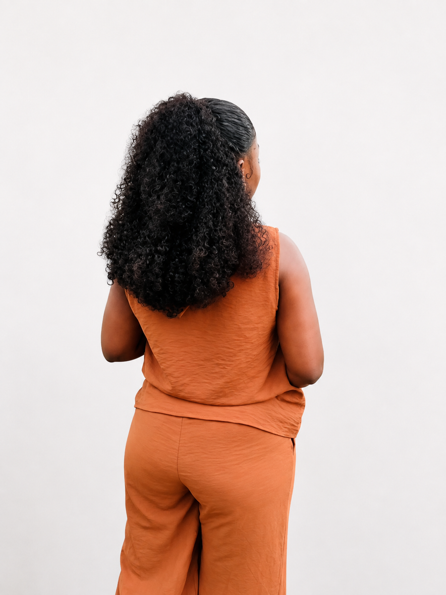Full Frontal Voluminous Jerry Curl Wig